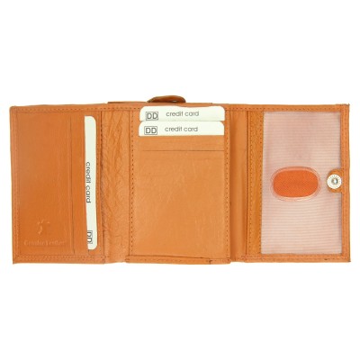 FH serie Apricot, kůže / leather, peněženka Double-D