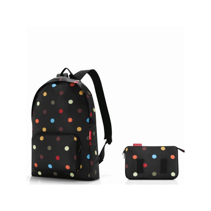 skládací batoh Mini Maxi Rucksack dots