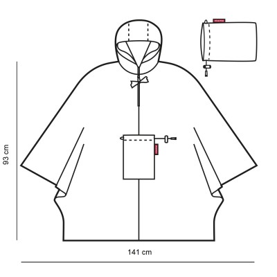 Mini Maxi PONCHO Reisenthel dots